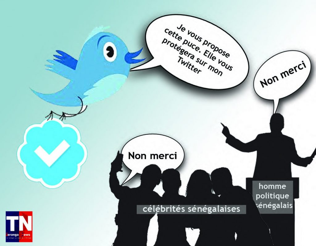 Twitter – Sénégal : Non certification de leurs comptes, grave erreur des célébrités et hommes politiques sénégalais