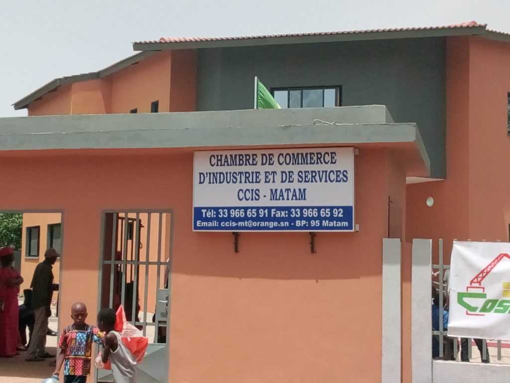 Matam inaugure sa nouvelle chambre de commerce et honore son président sortant