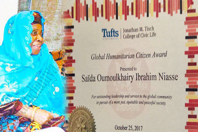 Distinction : Une université américaine récompense Sayda Oumoul Khairy Niasse, fille de Baye Niasse