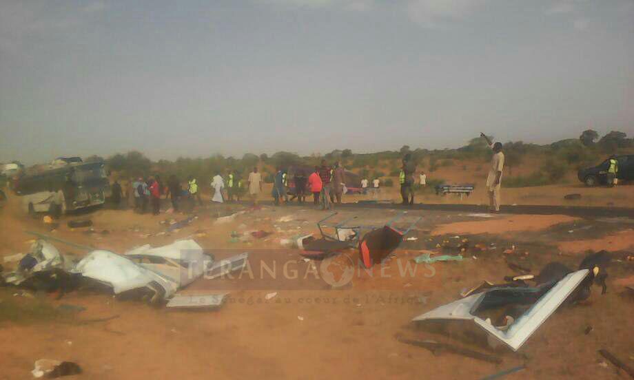 Accident à Sagatta : La famille décimée dans l’accident a été inhumée à Touba ce 7 novembre