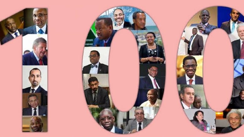 Economie – Edition 2017 : Les 100 personnalités qui transforment l’Afrique