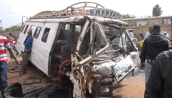 Saint Louis – Accident sur la route de Richard-Toll : 04 morts, 16 blessés graves
