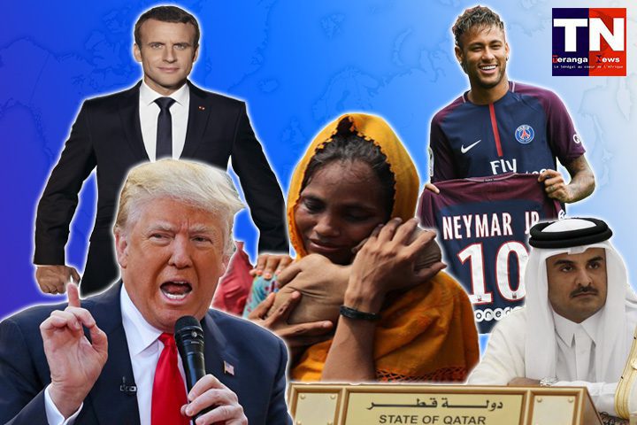 Rétro International 2017 : Macron, Trump, Neymar, Rohingyas…ils ont beaucoup fait parler d’eux