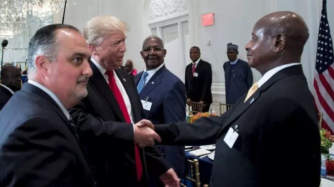 Le Président ougandais estime que dans ses propos, Trump ne fait que pointer les faiblesses de l’Afrique