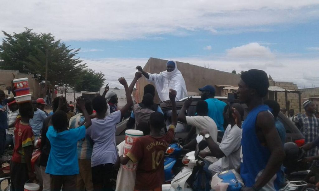 Imam Alioune Badara Ndao accueilli en héros à Kaolack