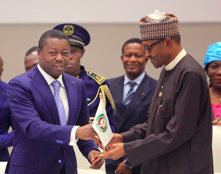 Conférence des chefs d’Etats de la CEDEAO : Mouhammad Buhari succède à Faure Gnassingbe