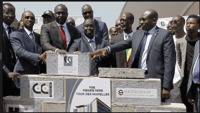 Sénégal : Pose de la première pierre de la « Tour des Mamelles » pour un coût global de 36 milliards de franc CFA