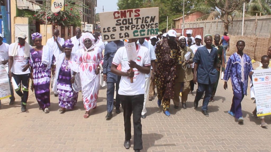 Fête du 1er Mai à Ziguinchor-les griefs des travailleurs : Coût élevé des matériaux de construction, des enseignants en insécurité, laTGI délabrée