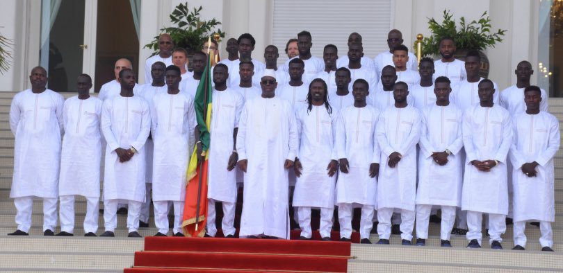 Football-CAN 2019 : « Battez-vous comme de vrais lions pour nous ramener la coupe », Macky Sall aux Lions
