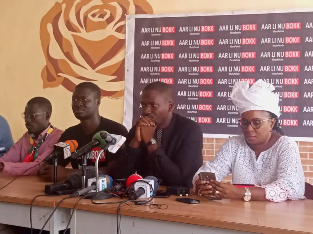 Thiès : « Aar Li Nu Bokk » dépose une demande d’autorisation pour la tenue d’un rassemblement vendredi