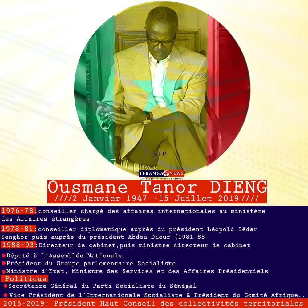Ousmane Tanor Dieng, l’homme d’Etat a tiré sa révérence