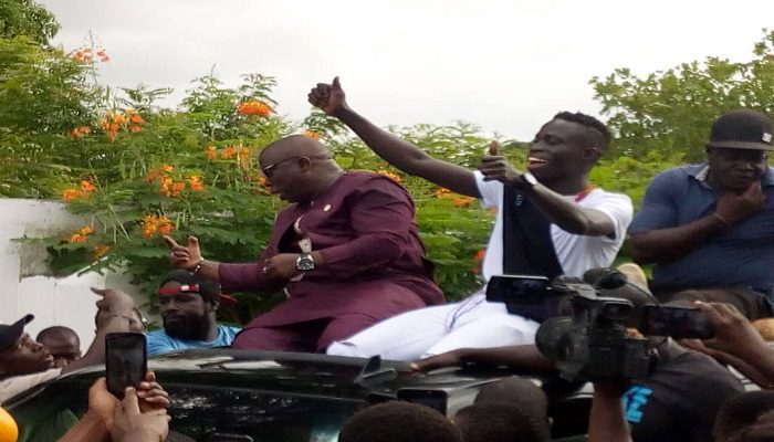 Ziguinchor : Krépin Diatta accueilli en héros à Ziguinchor