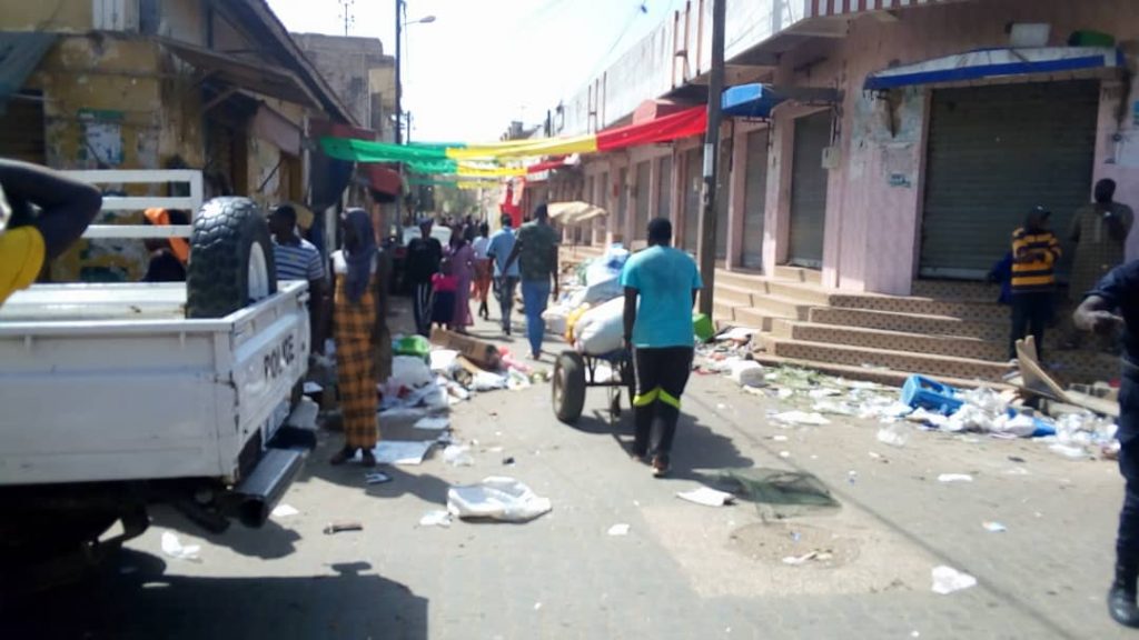 Rufisque- Le marché central fermé ce 16 aout pour les besoins d’une opération de nettoiement général