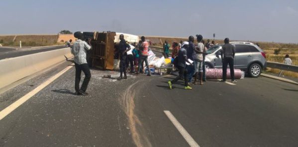 Accident sur l’autoroute Ila Touba : Un mort et trois blessés enregistrés
