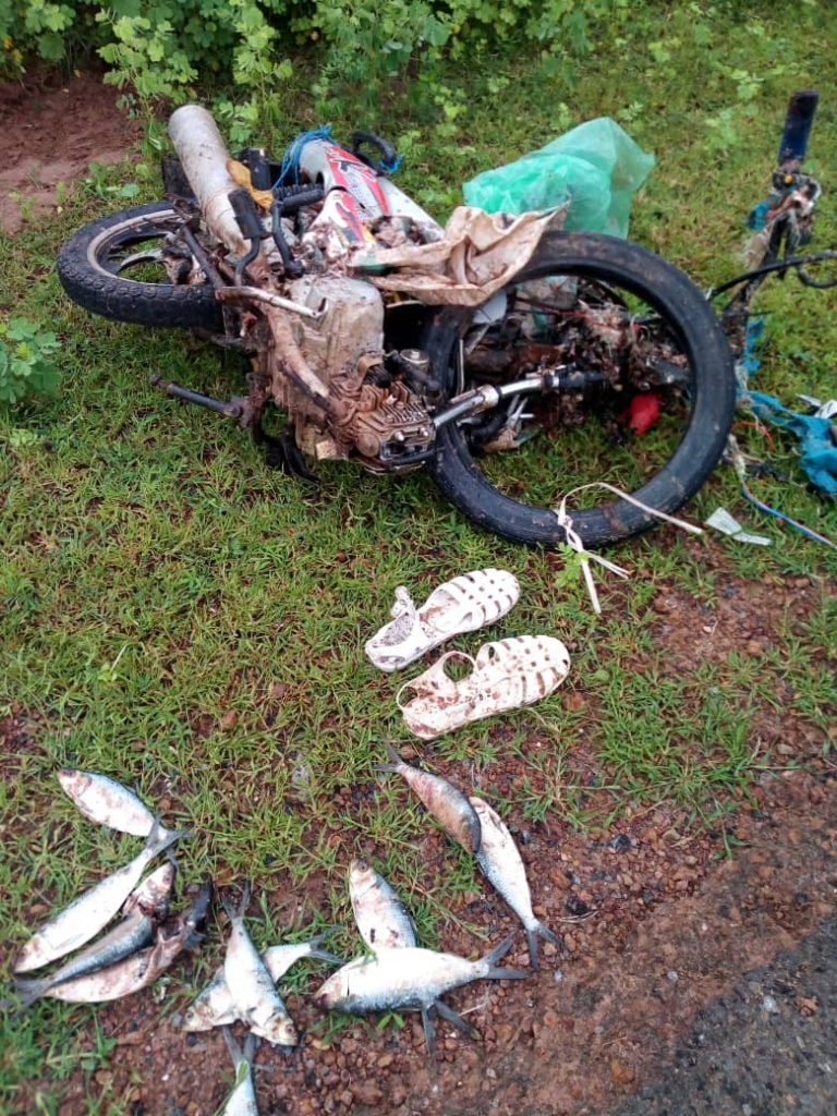 Kaolack/Drame sur la route : Deux conducteurs de jakarta meurent fauchés par un mini car