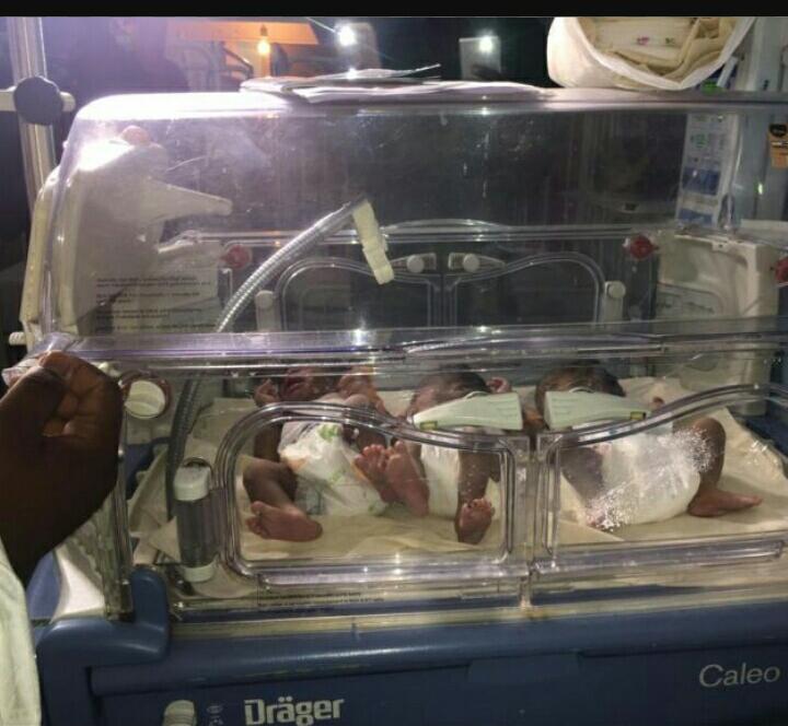 Kaolack : Cheikh Mouhidine Diallo célèbre le nouvel an en allant au chevet de la maman qui a donné naissance à des triplés