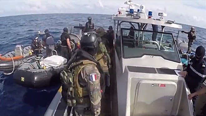 Trafic international : Une importante quantité de drogue saisie à la Marine National