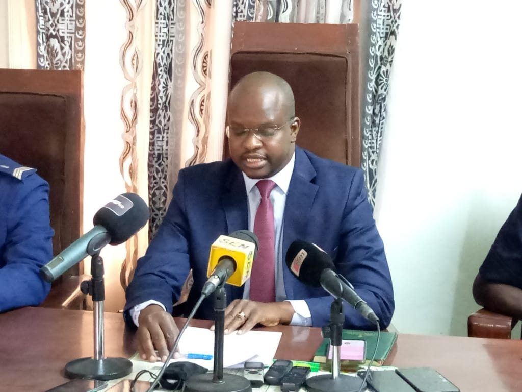Fatick : Conférence de Presse du Procureur de la République suite à la mort de Lamine Koita