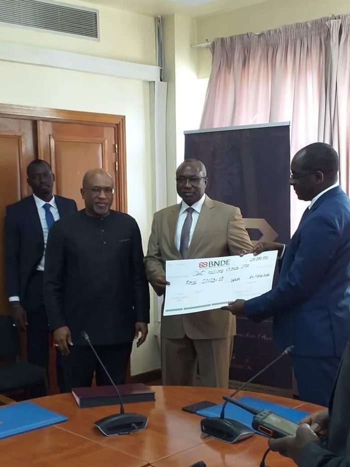 FORCE-COVID-19 : La Bnde fait don de 100 millions de Fcfa