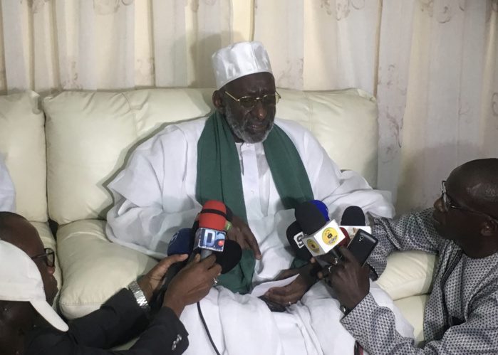 Lutte contre le Covid-19 : Le Khalife de la communauté Omarienne Thierno Madani Tall offre 10 millions de FCFA
