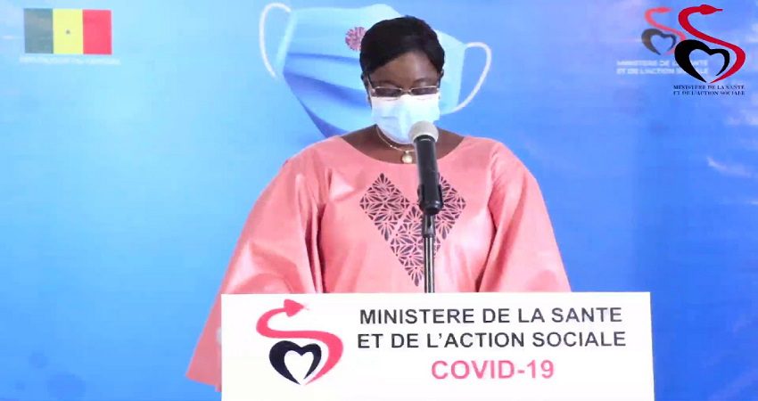 Coronavirus au Sénégal : 97 nouvelles contaminations, 96 nouvelles guérisons, 1.954 au total