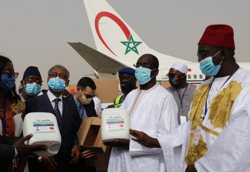 En images, la cérémonie de réception du don de produit médical offert par le Maroc au Sénégal