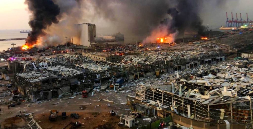Liban-Double explosion à Beyrouth : Un premier bilan provisoire fait état de 73 morts et 3700 blessés