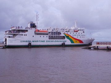 ZIGUINCHOR : Reprise des rotations du Bateau Aline Sitoé Diatta prévue mardi prochain