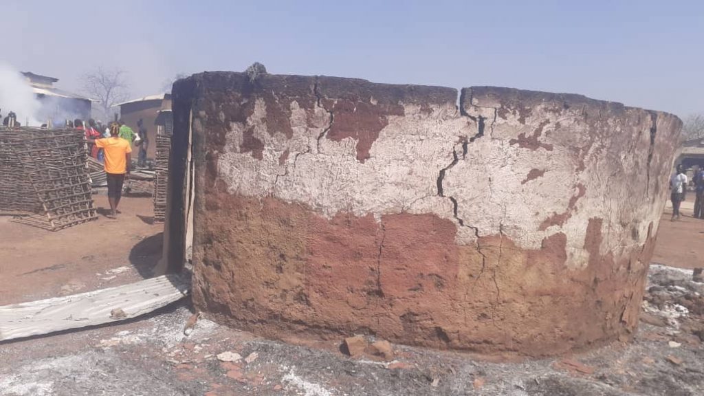 Kaolack-Au moins 35 cases ravagées par un incendie, des vivres réduits en cendre : Le cri de détresse des populations de Keur Ali Diango