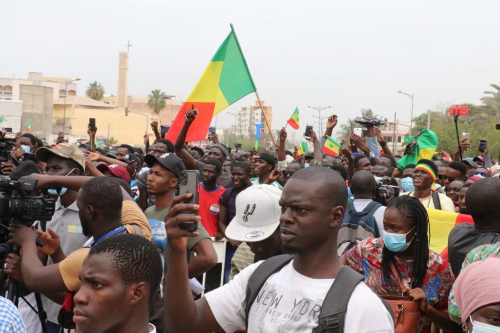 Grosse mobilisation du M2D qui exige la libération sans délai des manifestants encore en prison