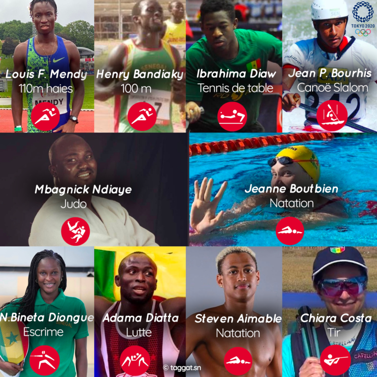 JO de Tokyo : La liste complète des dix athlètes représentants du Sénégal