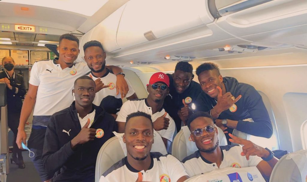 Can 2022 : Les lions du Sénégal débarquent à Yaoundé