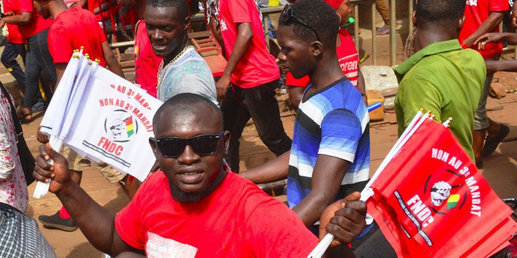 Guinée : Accusé de « mettre en péril la paix publique et le vivre-ensemble », la junte dissout le FNDC