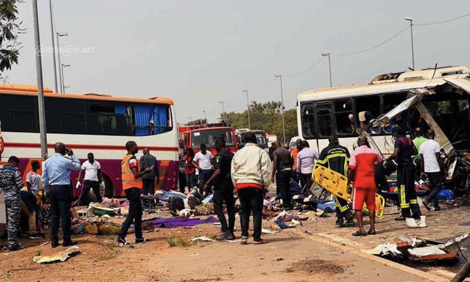 Côte d’Ivoire : 14 morts dans un accident de la circulation à Yamoussoukro