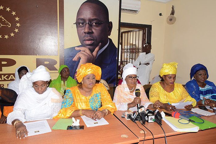 Paix et stabilité du pays : Les femmes cadres de Bby condamnent les propos «dangereux» de Sonko