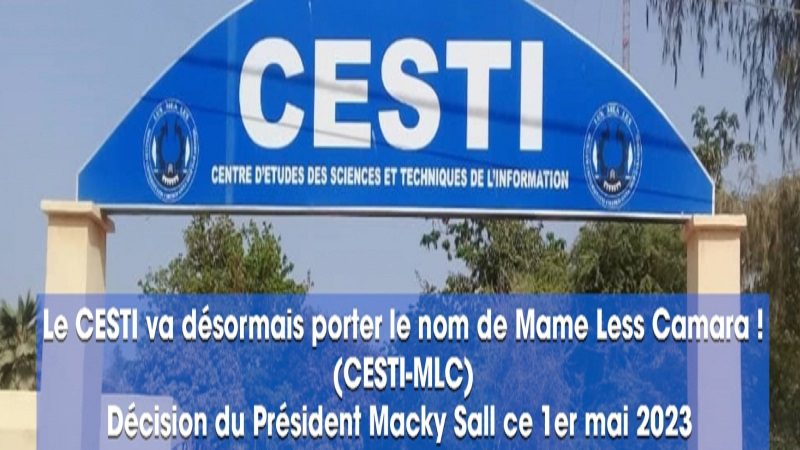 Le CESTI va porter le nom de l’illustre journaliste Mame Less Camara