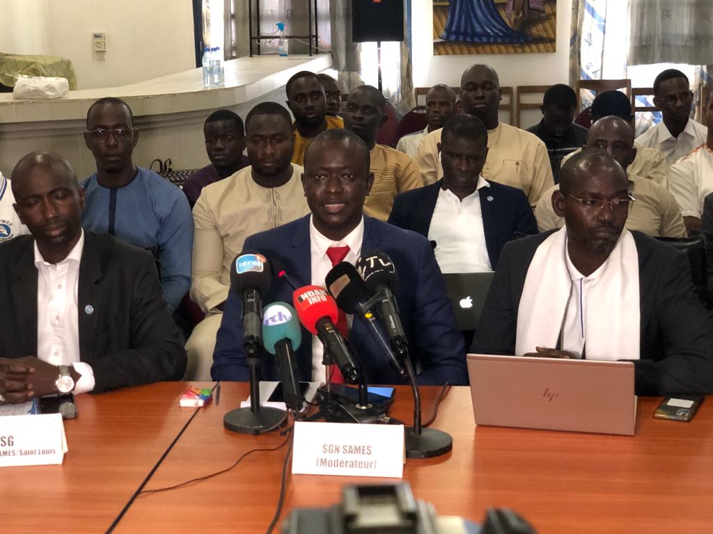 En conclave à Saint-Louis, le Sames dénonce les arrestations tous azimuts et systématiques des personnels de santé
