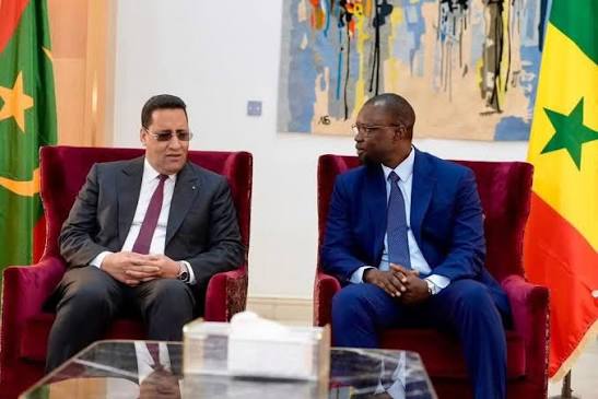 Sénégal–Mauritanie : Sonko et Ould Diay plaident pour un partenariat fondé sur la confiance