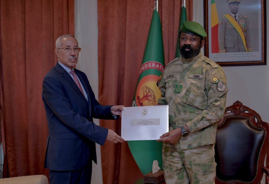 Mali-Mauritanie : un message de Ghazouani remis aux autorités maliennes à Bamako